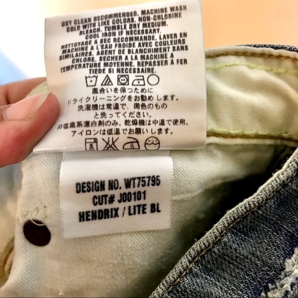 Joe’s Jeans: Distressed with Embroidered Rainbows! - Picture 7 of 7